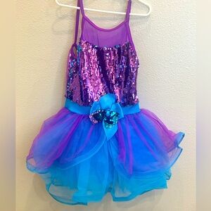 Dance performing tutu dress